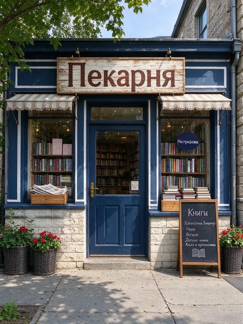 Было → стало: вывеска: стало — Ideogram 4.5